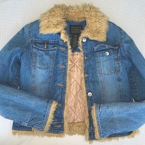 Arizona COZY FUR LINED DENIM JACKET  (Girls)